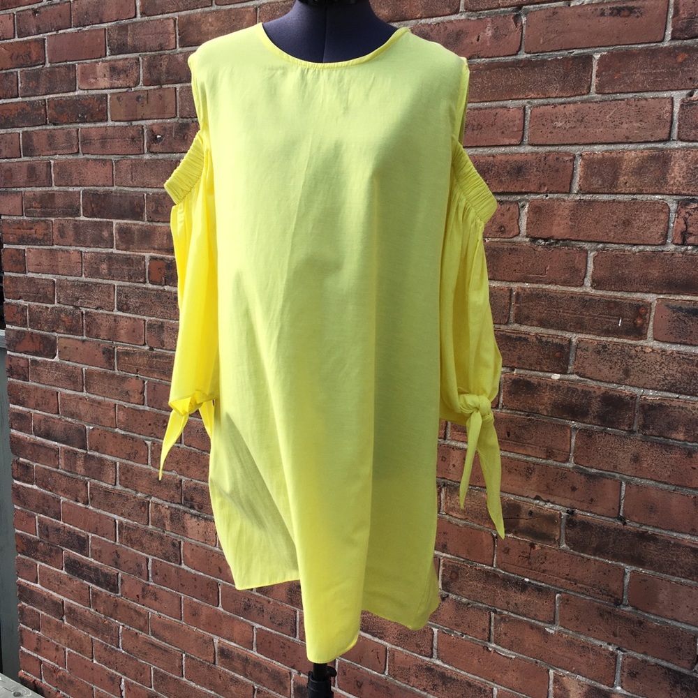 🦋 3 for $25 - TopShop Cold Shoulder  Ruffle Sleeve Mini Dress